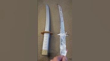 The old secret of making a katana from metal 🤯