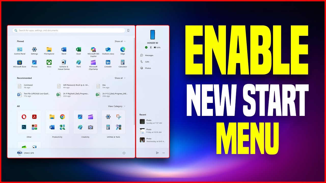How to Unlock New Start Menu Features in Windows 11 Beta & Dev Builds ...