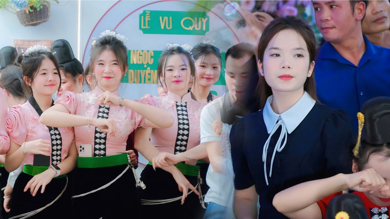 Nhất Gái Bản Tây Bắc Nhảy Đám Cưới Quá Là Bốc Lửa Toàn Các Em Gái Xinh Đẹp Xem Là Mê 