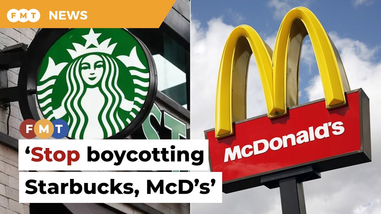 停止抵制星巴克、麦当劳，呼吁门店现任和前任员工 – YouTube