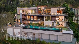 Inside A $25 Million Contemporary Beverly Hills Mansion | Forbes