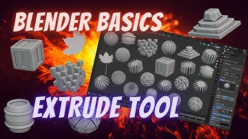 Blender Basics: Part 8 - Extrude Tool