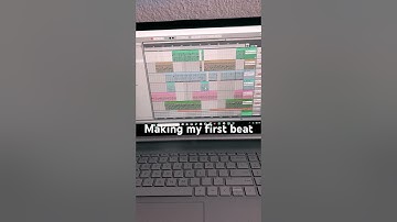 Making my first beat on Ableton Live #ableton #abletonlive #freestyle #808 #808bass