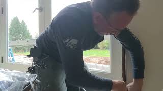 Preventing Drafts - How to install foam Backer Rod