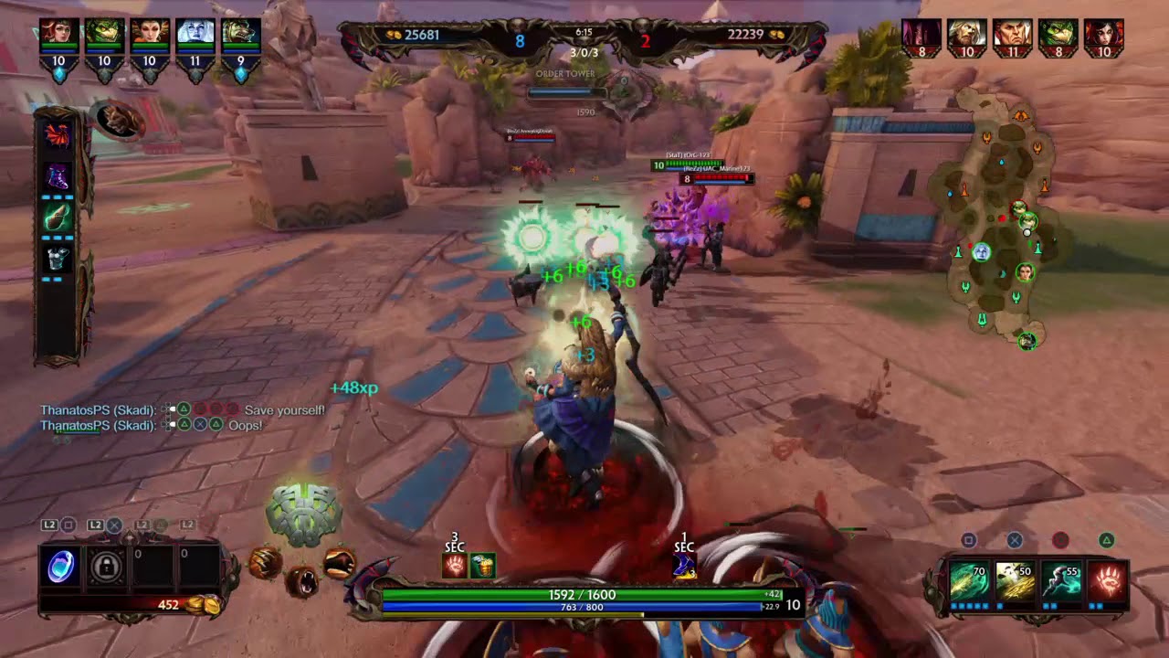 SMITE Artio OP Clash Stomp