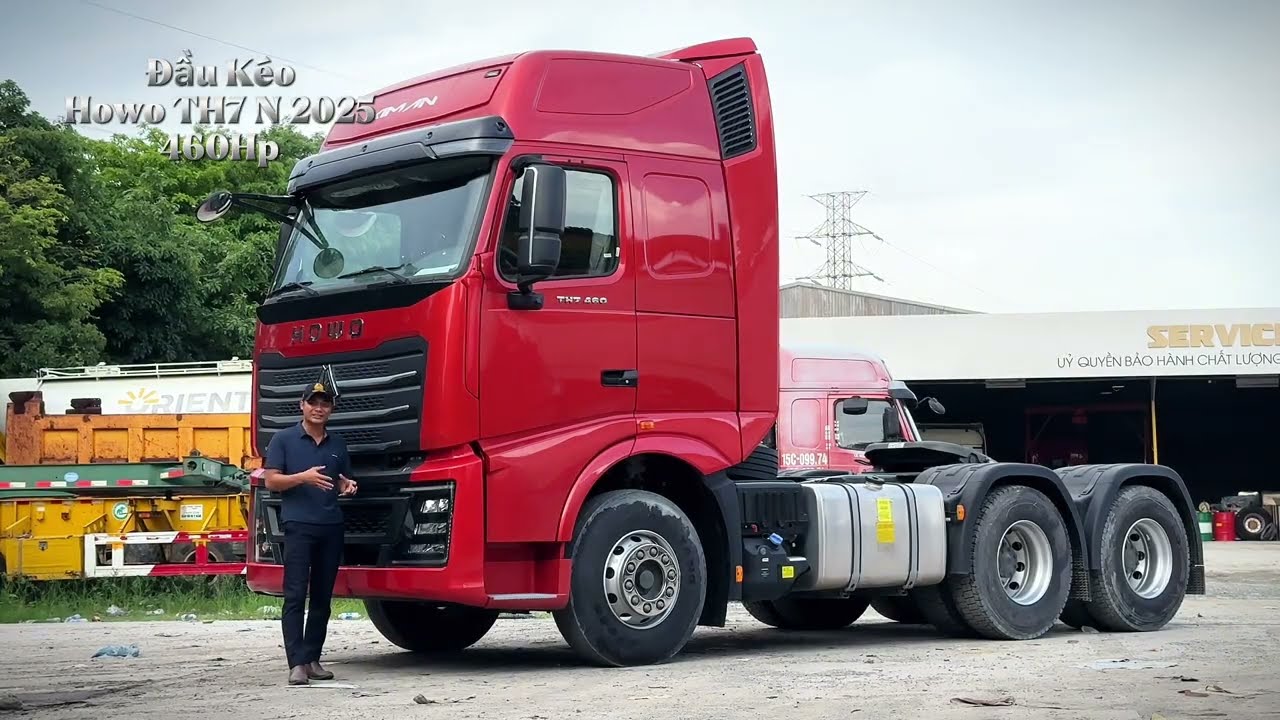 Đầu Kéo Howo TH7N 2025! 460Hp - Chi Tiết