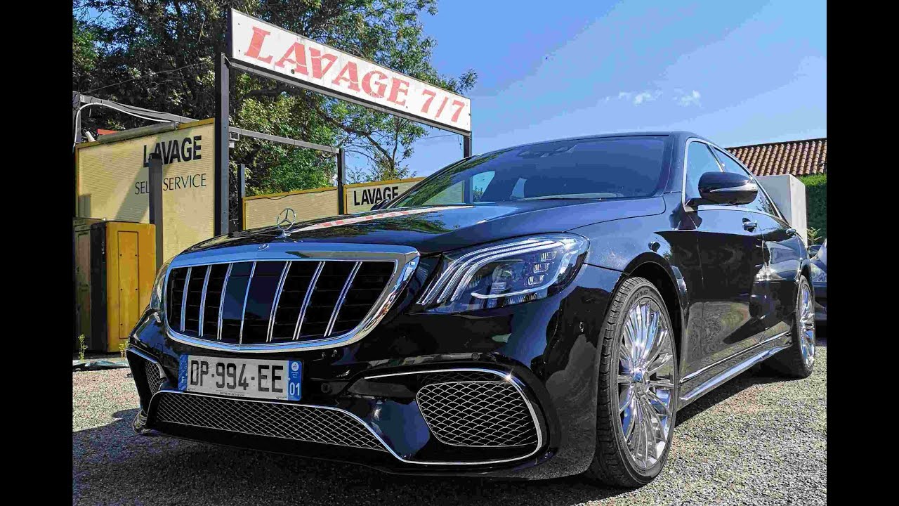 Essai Mercedes Classe S 350D 2015, V6 258ch, 4MATIC, Pack AMG 2020, jantes Maybach