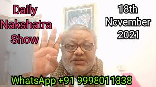 Daily Nakshatra Show  - 18 November 2021, Dainik Rashifal Hindi  , Full Moon, Vrat ni Punam, screenshot 5