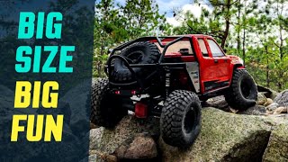 OUTRAGEOUS: The Axial SCX6 Honcho - BIG Size, BIG Performance!!
