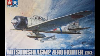 Tamiya 1/48 Mitsubishi A6M2 Zero full build