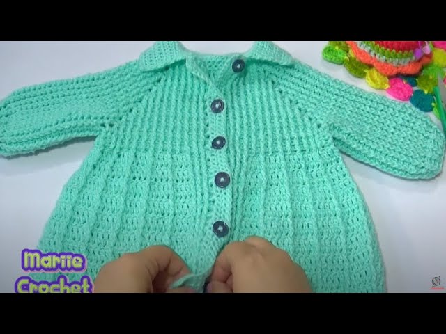 ABRIGO PARA tejido a crochet paso a Video # 2