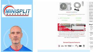 Everwell 12,000 BTU Ductless Mini Split Review | Features, Specs & Accessories | Mini Split Warehous