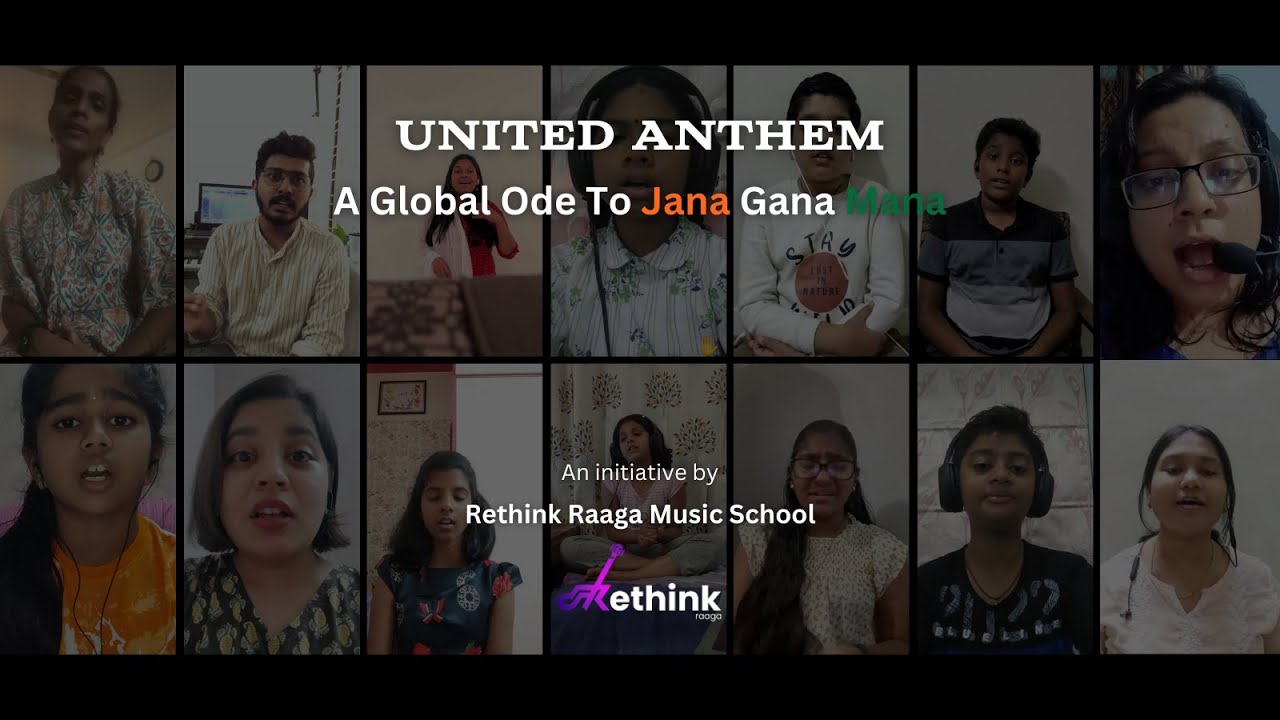 Musicians taking part in the United Anthem virtual collaboration