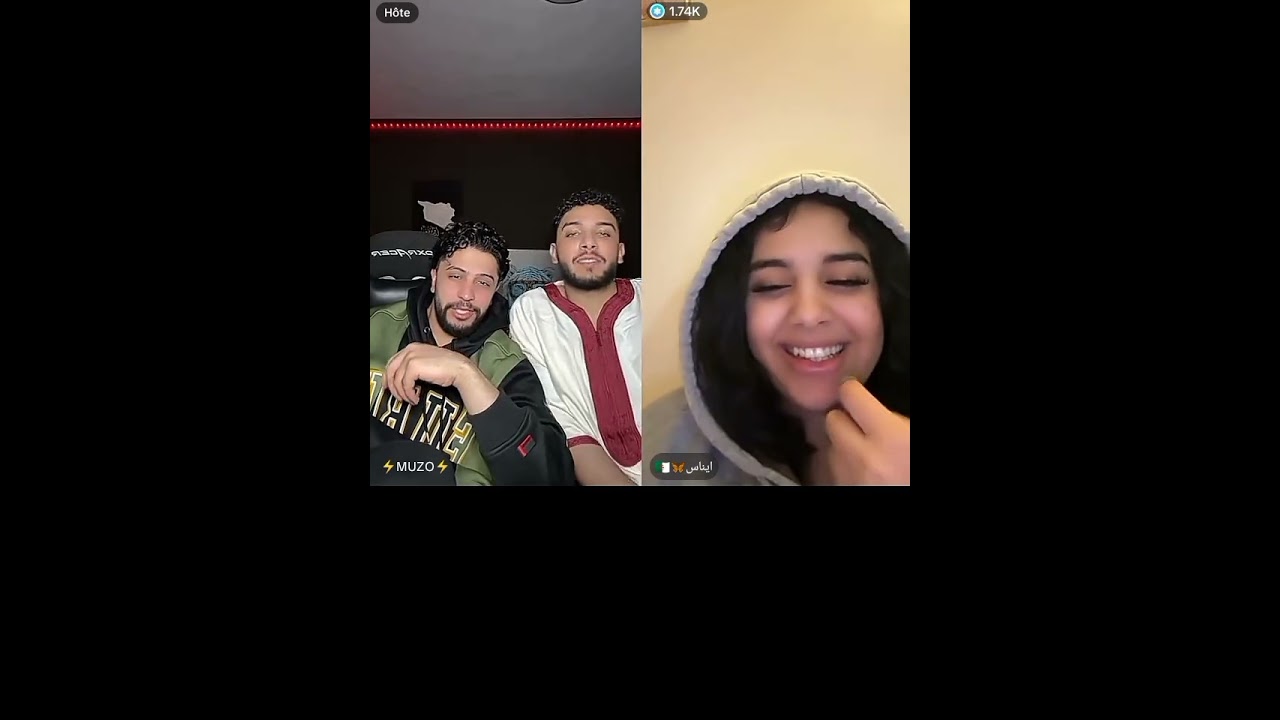 الرباعي من جديد موزو وايناس و نزار غيران على نرمين