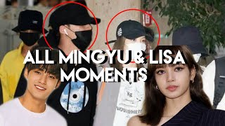 ALL LISA AND MINGYU MOMENTS (2016-2021)