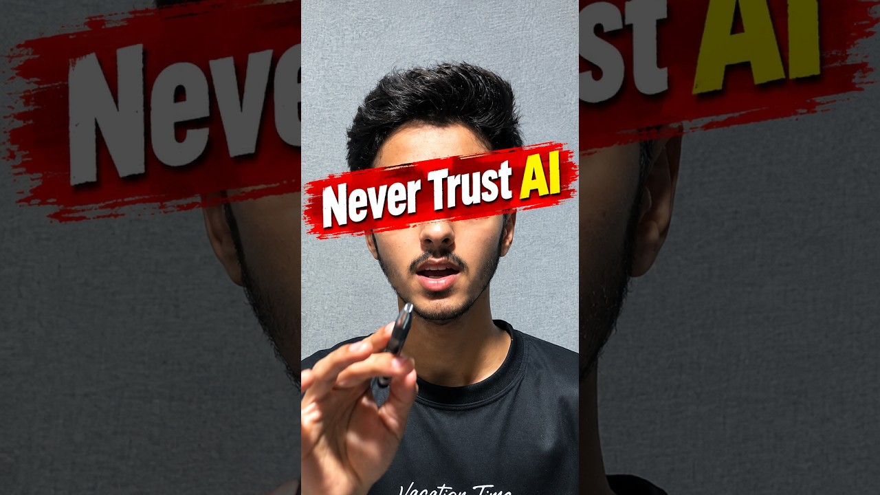 Why You Should NEVER Trust AI 100%! 🚫#ai #aihallucination #PyVision #chatgpt
