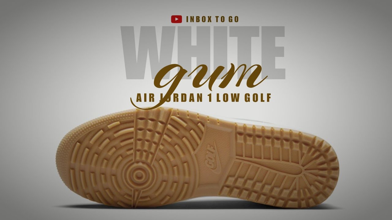 Nike Air Jordan 1 Low G Golf Sneakers White/Gum Medium Brown DD9315-111 Air Jordan 1 Low Golf “White Gum” DD9315-111 - SoleSnk main image 2