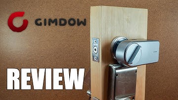 Gimdow Smart Lock | Unboxing & Install & Review