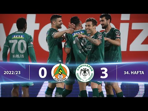 Corendon Alanyaspor (0-3) Arabam.com Konyaspor - Highlights/Özet | Spor Toto Süper Lig - 2022/23