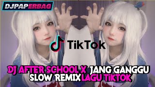 DJ AFTER SCHOOL X JANG GANGGU LAGU TIKTOK VIRAL TERBARU REMIX || DJ PAPERBAG