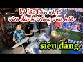 Siêu đẳng Bà lão bán vé số vừa đánh trống vừa hát nghe nao lòng