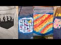 3 minutes & 06 seconds of people painting on their jeans