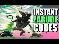 INSTANT Zarude Mystery Gift codes in ANY country - Pokemon Sword and Shield