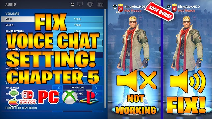 Knockout City: Voice chat not working fix - GameRevolution