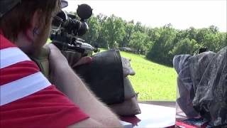 M1A vs AR500 steel at 200+ Yards. M1 M1a 200 Yard Showdown