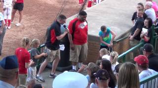 Frozen T-Shirt Contest at 2013 Akron Racers Home Opener