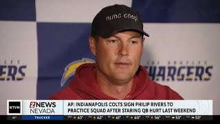 Indianapolis Colts signed former Quarterback Philip Rivers to practice squad