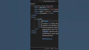 Changing the Style of an Unordered List in HTML😎#programming #webdevelopment #html