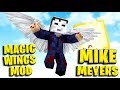 4-Player Minecraft Mike Myers *Magic Wings Mod* - Minecraft Modded Minigame | JeromeASF