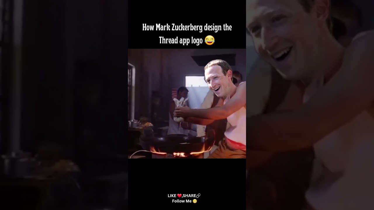 How Threads logo design 😂😂.. 