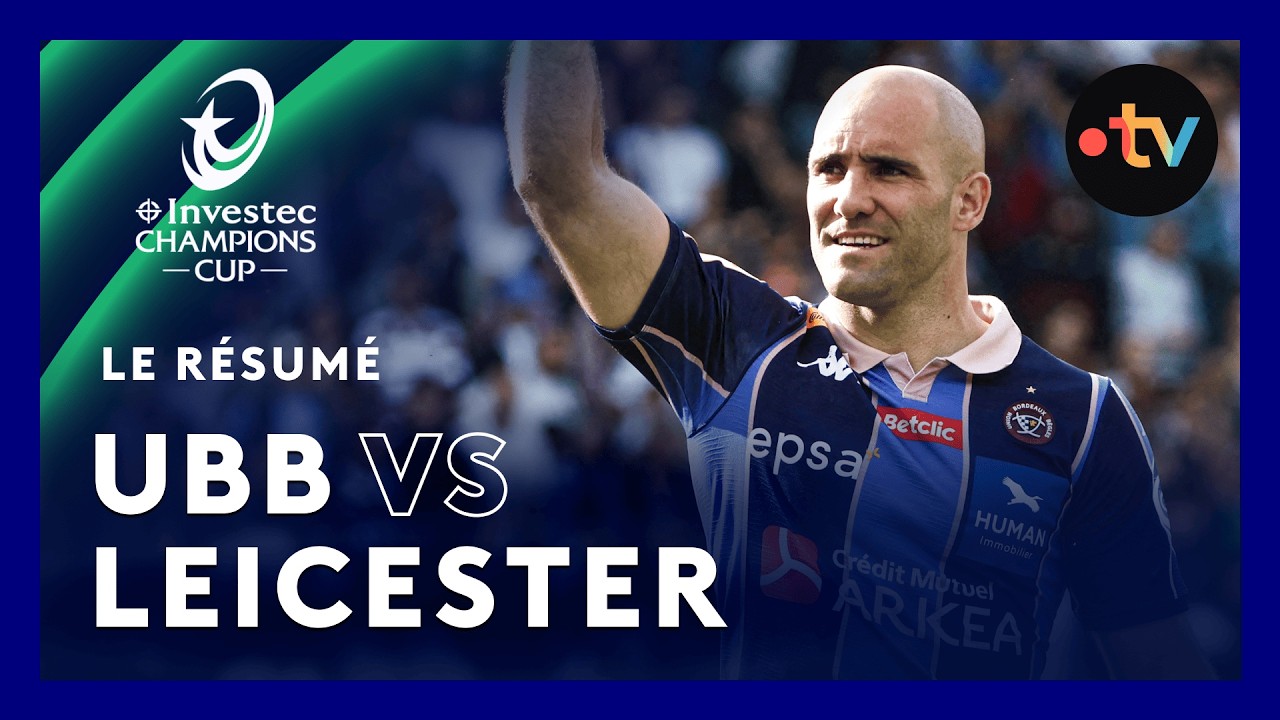 Champions Cup : la DÉMONSTRAITON de l'UBB face aux Leicester Tigers (8e de finale)