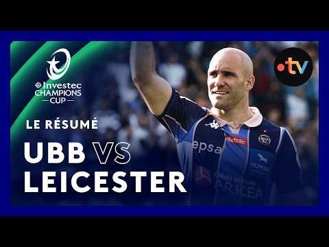 Champions Cup: UBB's demonstration against the Leicester Tigers (round of 16)