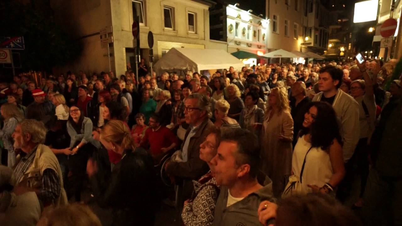 Lorenz & die Band at streetlife 2016 topos Leverkusen www.jazz-lev.de