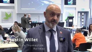 Interview with Justin Willet, Govia Thameslink Railway at the AssessTech User Forum November 2021