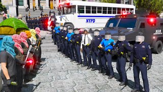 Violent New York City Riot in GTA 5!