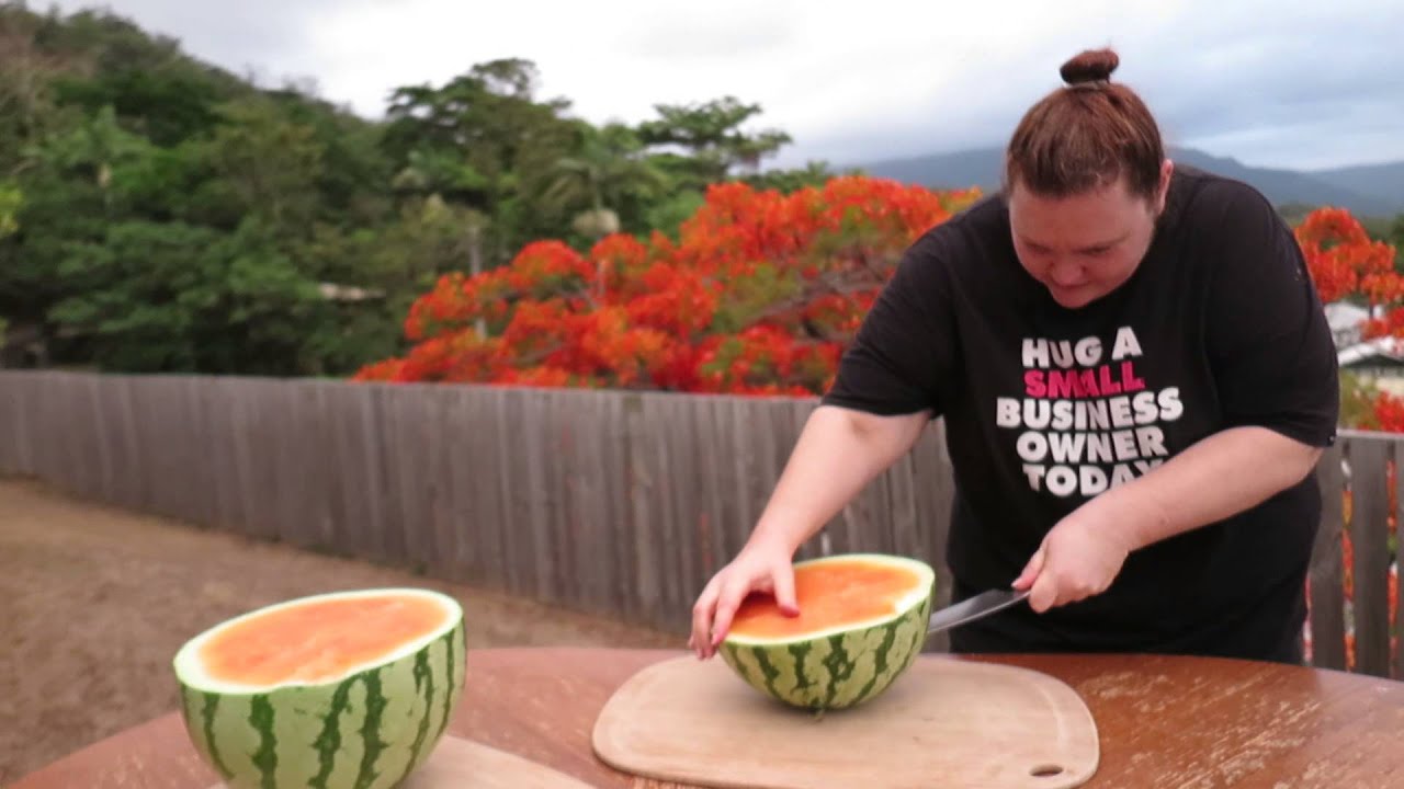 Watermelon Ninja — Fast & Awesome Melon Chopping YouTube