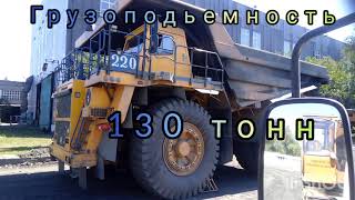 БЕЛАЗ 75131 САМОСВАЛ 130 ТОНН ОБЗОР