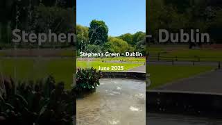 Stephens Green - Dublins Beautiful Park In The Heart Of The City .