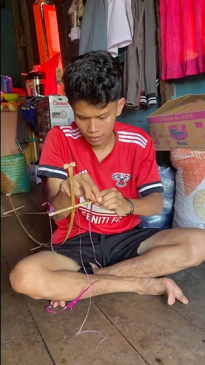 eksperimen bikin sendaren tiga pita #sendaren #layangan