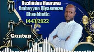 Naashidaa harayaa Najjaash Muhammad qiyaamaan dhaabbatte