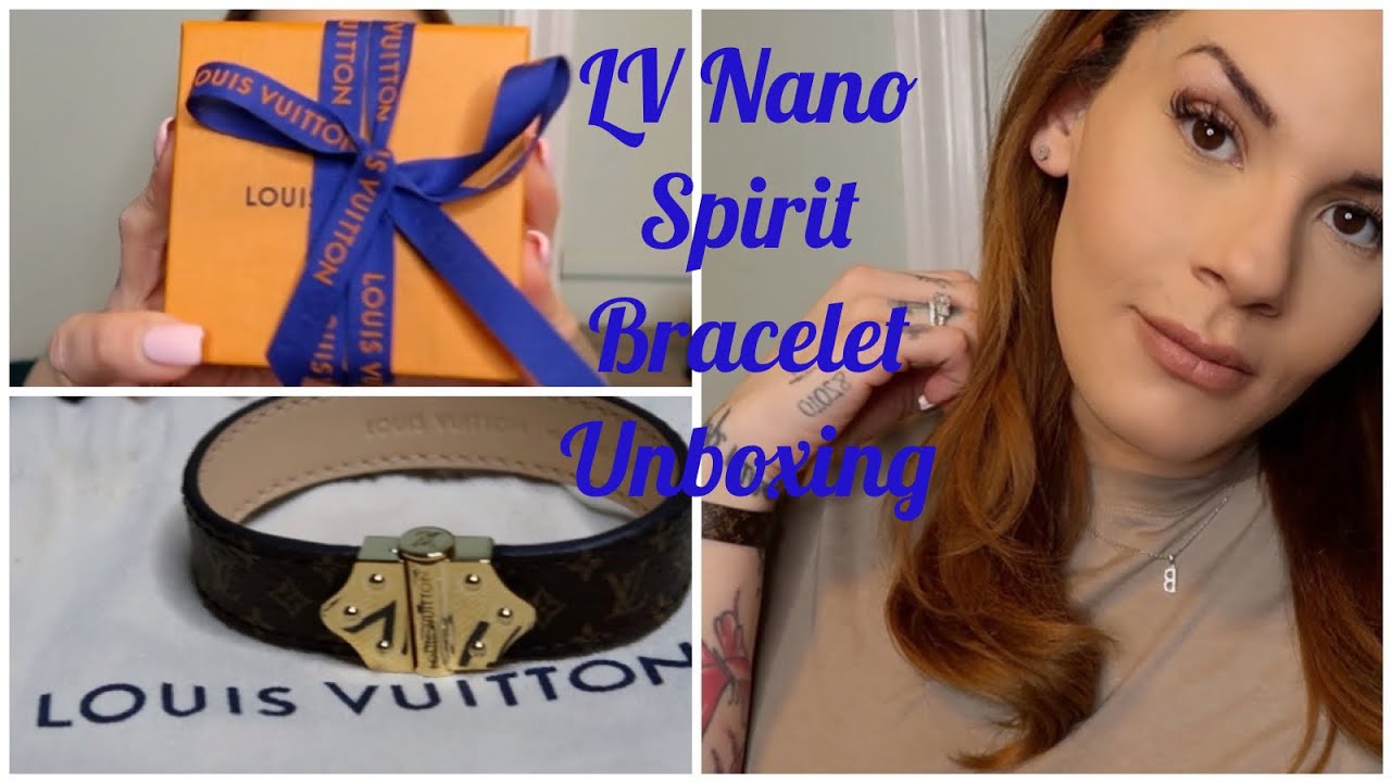 LOUIS VUITTON NANO MONOGRAM BRACELET UNBOXING & FIRST IMPRESSION