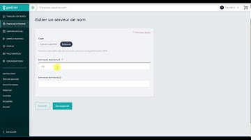 New Gandi Change DNS