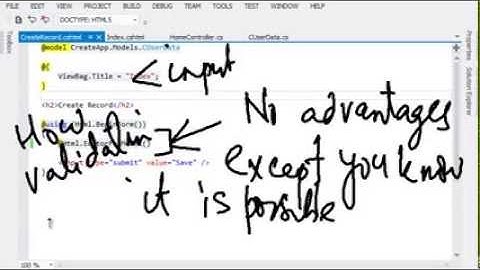 ASP.NET MVC UI Framework - Example 1 | MVC Training in Chandigarh