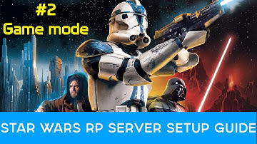 Garrys Mod/Star wars RP Server Setup Tutorial Steam CMD #2 Changing Gamemode to starwarsrp