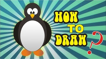 Corel Draw Tutorial : Penguin