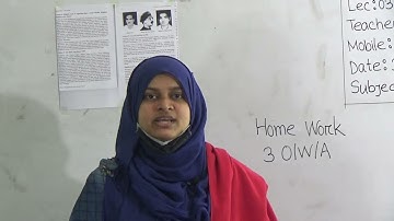 Class: Seven, Subject: Bangladesh & Global Studies (Lecture-03), Topic: Chapter-1, Le-4,5,6, R/D